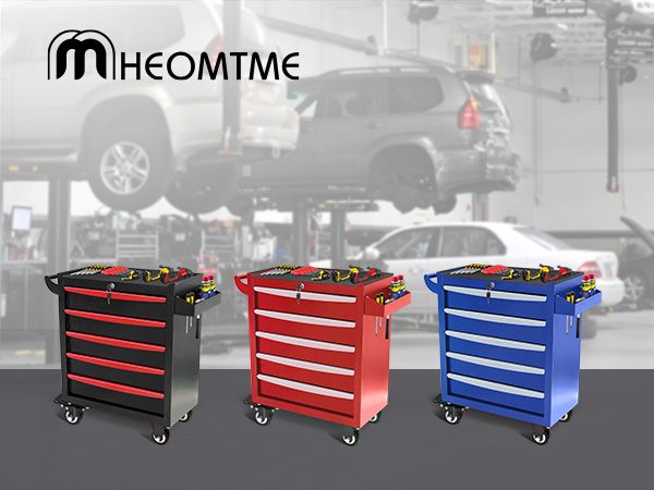 Five-layer metal tool cabinet
