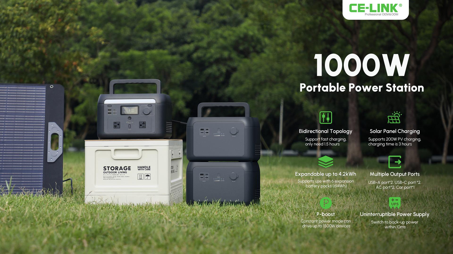 Central eléctrica portátil: Libere energía confiable en cualquier lugar